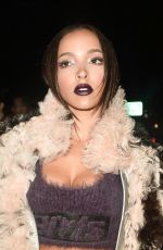 TINASHE at Alexander Wang Fashion Show at New York Fashion Week 09/10/2016