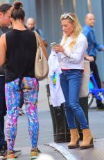 TRACY ANDERSON Out in Soho 09/16/2016