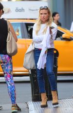 TRACY ANDERSON Out in Soho 09/16/2016