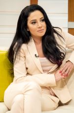 TULISA CONTOSTAVLOS at Good Morning Britain in London 09/05/2016