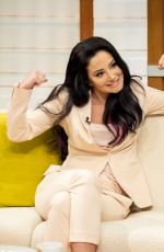 TULISA CONTOSTAVLOS at Good Morning Britain in London 09/05/2016