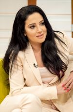 TULISA CONTOSTAVLOS at Good Morning Britain in London 09/05/2016