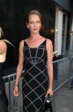 UMA THURMAN at New York Fashion Week 2016 in New York 09/12/2016