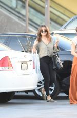 VANESSA and STELLA HUDGENS Leaves Michaels and Aq Nail Salon in Los Angeles 09/23/2016