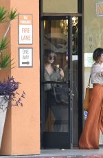 VANESSA and STELLA HUDGENS Leaves Michaels and Aq Nail Salon in Los Angeles 09/23/2016