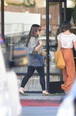 VANESSA and STELLA HUDGENS Leaves Michaels and Aq Nail Salon in Los Angeles 09/23/2016