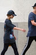 VANESSA HUDGENS and Austin Butler Out in Los Angeles 09/20/2016