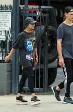 VANESSA HUDGENS and Austin Butler Out in Los Angeles 09/20/2016