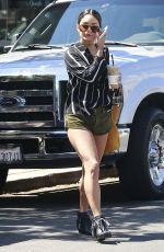 VANESSA HUDGENS at Alfred Coffee & Kitchen in West Hollywood 09/15/2016