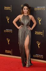 VANESSA HUDGENS at Creative Arts Emmy Awards in Los Angeles 09/10/2016