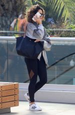 VANESSA HUDGENS at Equinox Gym in West Hollywood 09/07/2016