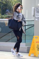 VANESSA HUDGENS at Equinox Gym in West Hollywood 09/07/2016