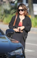 VANESSA HUDGENS Heading to Yoga Class in Studio City 09/06/2016
