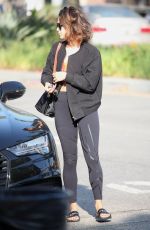 VANESSA HUDGENS Heading to Yoga Class in Studio City 09/06/2016