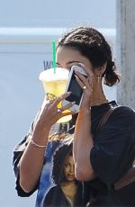 VANESSA HUDGENS Leaves Starbucks in Studio City 09/08/2016