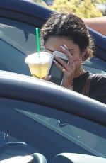 VANESSA HUDGENS Leaves Starbucks in Studio City 09/08/2016