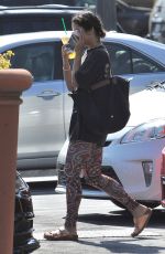 VANESSA HUDGENS Leaves Starbucks in Studio City 09/08/2016