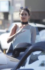 VANESSA HUDGENS Out and About in Toluca Lake 09/24/2016