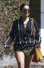 VANESSA HUDGENS Out for Ice Coffee in West Hollywood 09/15/2016