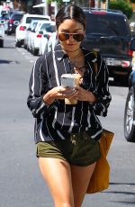 VANESSA HUDGENS Out for Ice Coffee in West Hollywood 09/15/2016