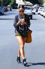 VANESSA HUDGENS Out for Ice Coffee in West Hollywood 09/15/2016