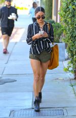 VANESSA HUDGENS Out for Ice Coffee in West Hollywood 09/15/2016