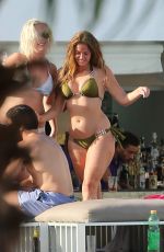 VICKY PATTISON in Bikini at a Pool Party in Ibiza 09/22/2016