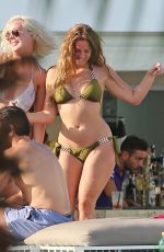 VICKY PATTISON in Bikini at a Pool Party in Ibiza 09/22/2016