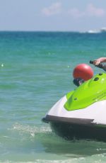 VICKY XIPOLITAKIS in Swimsuit at a Beach in Miami 09/19/2016