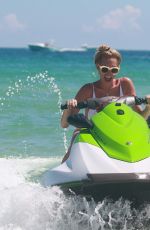 VICKY XIPOLITAKIS in Swimsuit at a Beach in Miami 09/19/2016