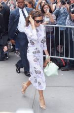 VICTORIA BECKHAM Out and About in New York 09/11/2016