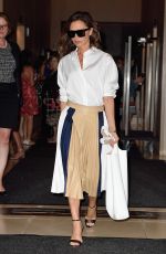 VICTORIA BECKHAM Out and About in New York 09/14/2016