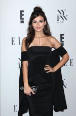 VICTORIA JUSTICE at E! New York Fashion Week Kick-off in New York 09/07/2016