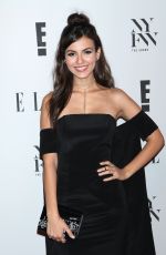 VICTORIA JUSTICE at E! New York Fashion Week Kick-off in New York 09/07/2016