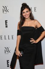 VICTORIA JUSTICE at E! New York Fashion Week Kick-off in New York 09/07/2016
