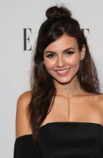 VICTORIA JUSTICE at E! New York Fashion Week Kick-off in New York 09/07/2016
