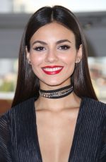 VICTORIA JUSTICE at Pamella Roland Fashion Show in New York 09/09/2016