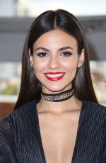 VICTORIA JUSTICE at Pamella Roland Fashion Show in New York 09/09/2016