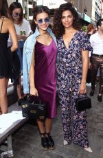 VICTORIA JUSTICE at Rebecca Minkoff Fashion Show at New York Fashion Week 09/10/2016