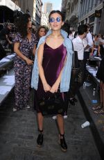 VICTORIA JUSTICE at Rebecca Minkoff Fashion Show at New York Fashion Week 09/10/2016