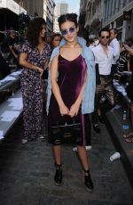 VICTORIA JUSTICE at Rebecca Minkoff Fashion Show at New York Fashion Week 09/10/2016