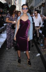 VICTORIA JUSTICE at Rebecca Minkoff Fashion Show at New York Fashion Week 09/10/2016