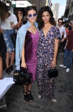 VICTORIA JUSTICE at Rebecca Minkoff Fashion Show at New York Fashion Week 09/10/2016