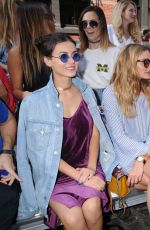 VICTORIA JUSTICE at Rebecca Minkoff Fashion Show at New York Fashion Week 09/10/2016