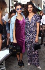 VICTORIA JUSTICE at Rebecca Minkoff Fashion Show at New York Fashion Week 09/10/2016