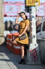 VICTORIA JUSTICE on the Set of a Photoshoot in New York 09/12/2016