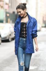 VICTORIA JUSTICE on the Set of a Photoshoot in New York 09/12/2016