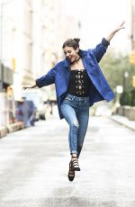 VICTORIA JUSTICE on the Set of a Photoshoot in New York 09/12/2016