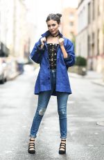 VICTORIA JUSTICE on the Set of a Photoshoot in New York 09/12/2016