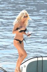 VICTORIA SILVSTEDT in Bikini at a Yacht in Monaco 09/24/2016